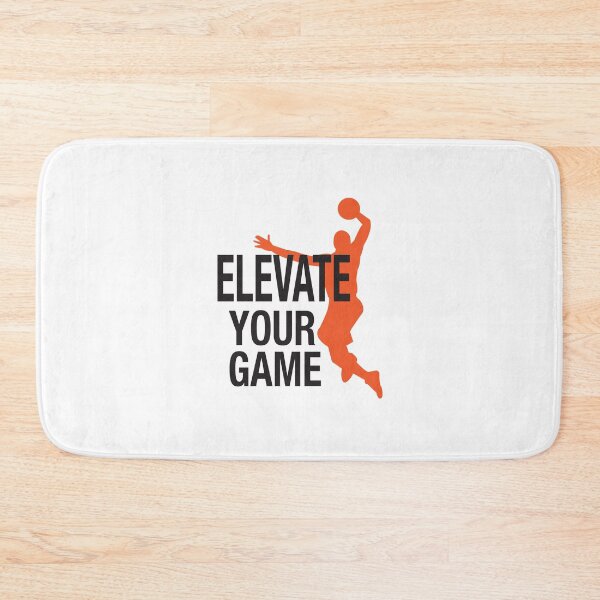 Item preview, 'Elevate Your Game' (White) designed and sold by The Button Gal.
