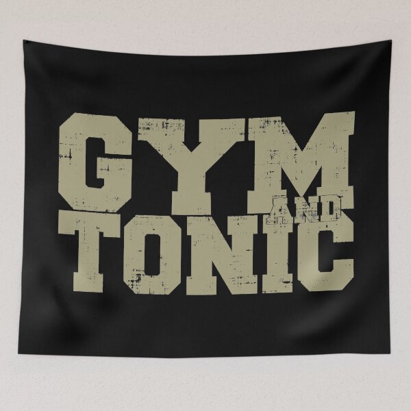 Item preview, Gym And Tonic designed and sold by CuringBreakup.