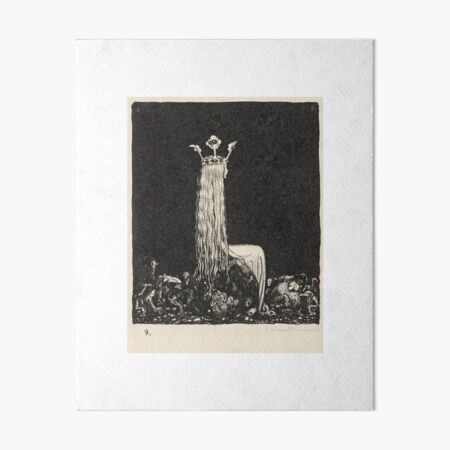 Item preview, Princess, John Bauer - Lithograph 9 (1915) designed and sold by immortalpeaches.