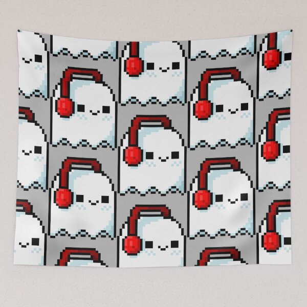 Item preview, Music Pixel Ghost designed and sold by Myntea.
