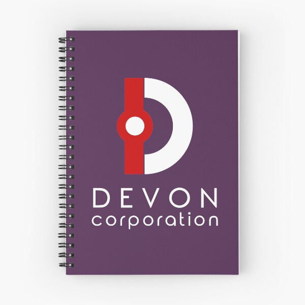 Item preview, Devon Corporation Logo (in White) designed and sold by MagentaBlimp.