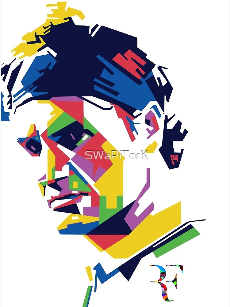 Roger Federer Kunst von SWaPiTorK