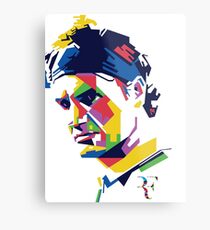 Roger Federer art Metal Print