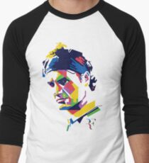 Roger Federer art Men's Baseball ¾ T-Shirt