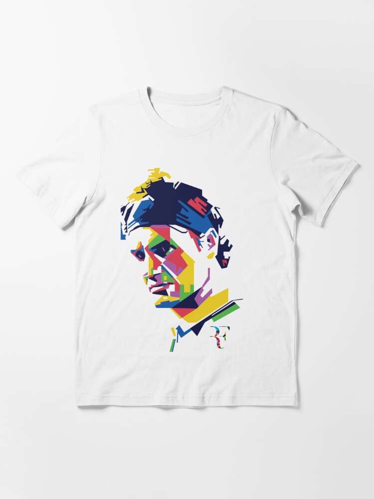 Roger Federer Art T Shirt By Swapitork Redbubble