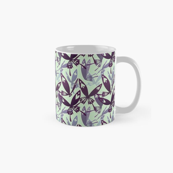 Tease Pattern Green Classic Mug
