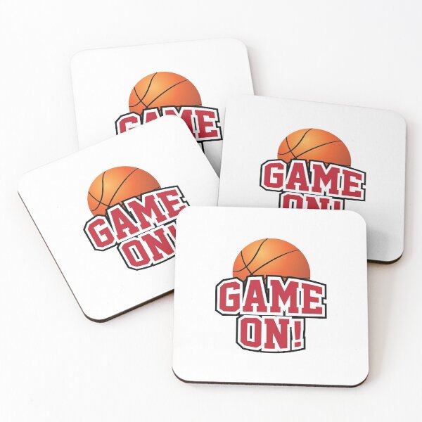 Item preview, 'Game On' (White) designed and sold by The Button Gal.