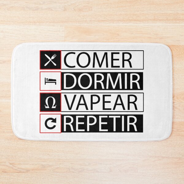 Item preview, COMER, DORMIR, VAPEAR, REPETIR designed and sold by LeonLedesma.