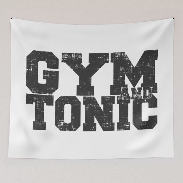 Item preview, Gym And Tonic designed and sold by CuringBreakup.