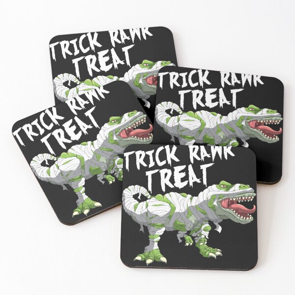 Item preview, Trick Rawr Treat T-Rex Mummy Halloween Dino designed and sold by BornDesign.