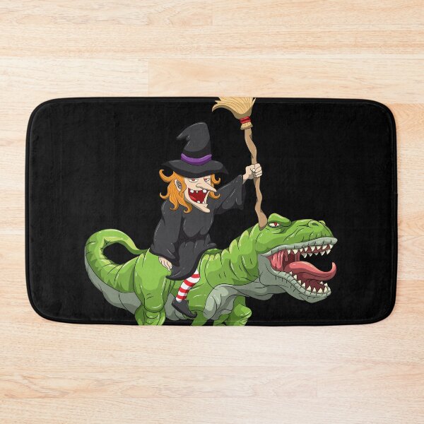 Item preview, Witch Riding T-Rex Halloween Costume designed and sold by BornDesign.