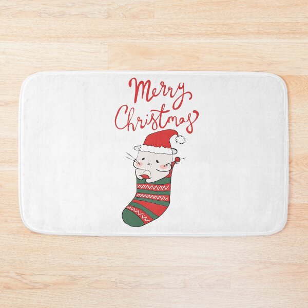 Item preview, Hamster Rabbit Mouse Rodent Kawaii Christmas in Sock Socks Gift designed and sold by TuuliTuule.