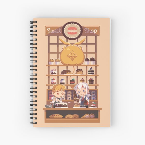 D.Gray-man - Sweet Shop Spiral Notebook