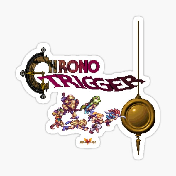 Chrono Trigger logo Title Sticker