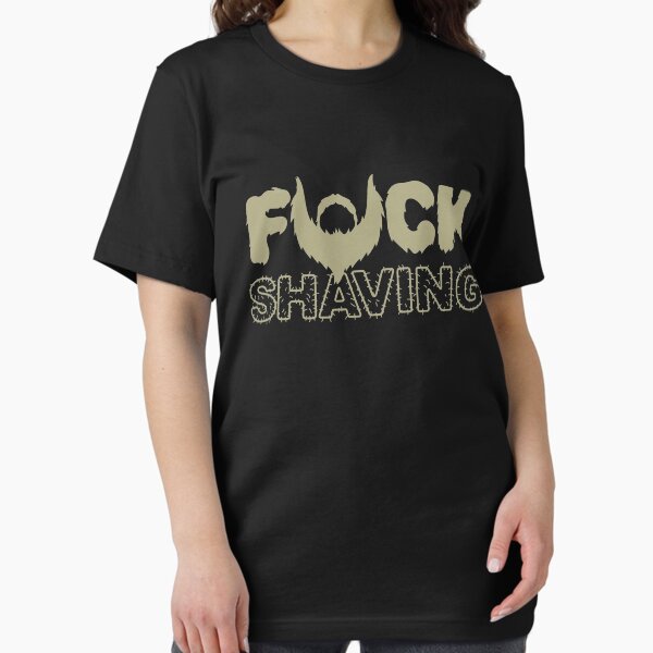 Item preview, Fuck Shaving - Beard Shaving  designed and sold by CuringBreakup.