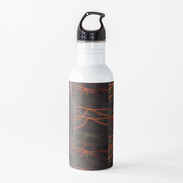 Buz light in red - photography by Avril Thomas Water Bottle
