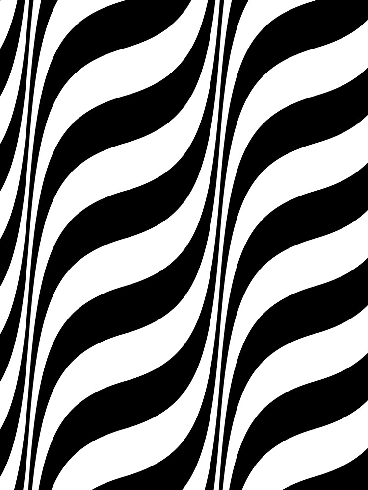 Black And White Optical Illusion Graphic by artsandsoul