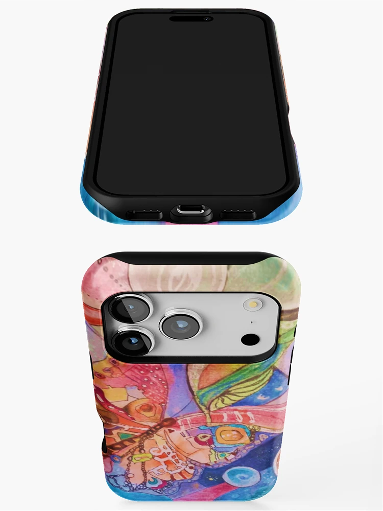 Thumbnail 3 of 4, iPhone Case, Abstract Butterfly designed and sold by Adele Buys.