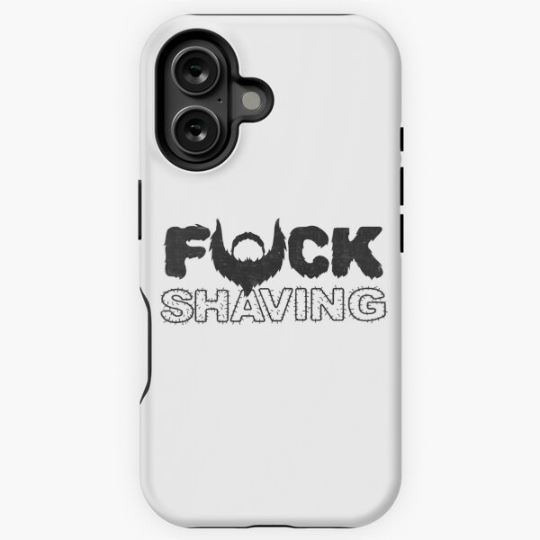 Item preview, Fuck Shaving - Beard Shaving  designed and sold by CuringBreakup.