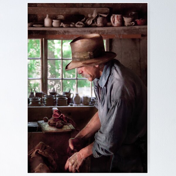 Item preview, Pottery - The Potter III designed and sold by Mike Savad Photography.