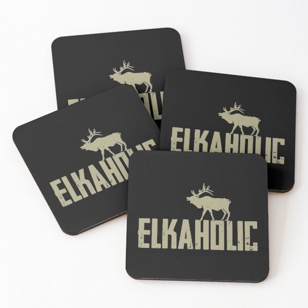 Item preview, Elkaholic Elk Hunting designed and sold by CuringBreakup.
