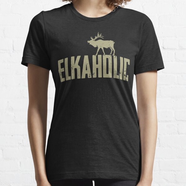 Elkaholic Elk Hunting Essential T-Shirt