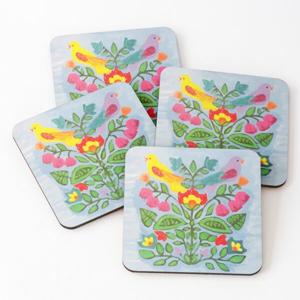 Item preview, Diseño escandinavo Flores y pájaros designed and sold by Oregon333.
