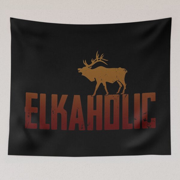 Item preview, Elkaholic Elk Hunting designed and sold by CuringBreakup.