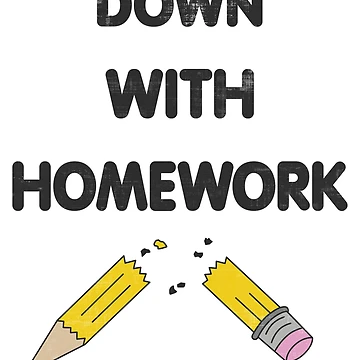 Artwork thumbnail, Down With Homework by CuringBreakup