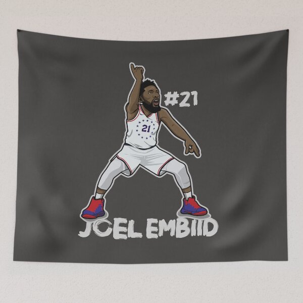 Artikelvorschau, Joel Embiid-Cartoon-Stil entworfen und verkauft von rayd3rd.