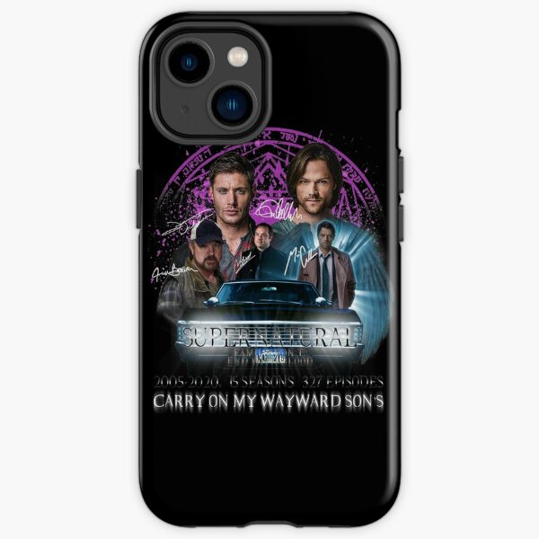 Limited Edition Supernatural Family dont end with Blood Season 15SW Iphone Case