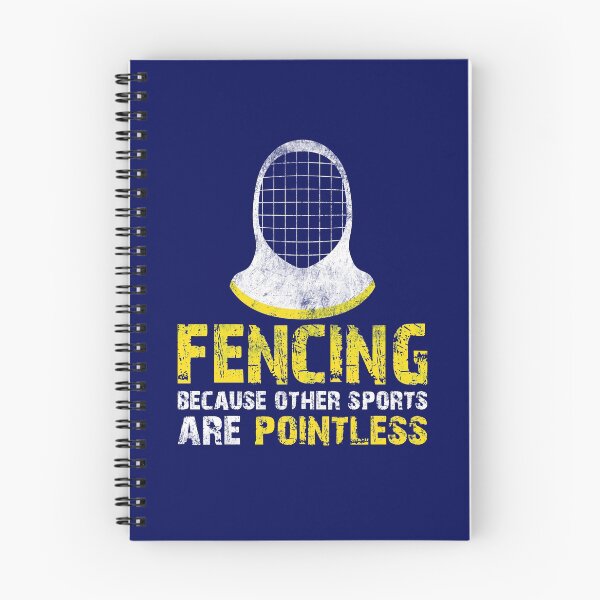 Item preview, Fencing Because Other Sports Are Pointless Distressed Style designed and sold by niftee.
