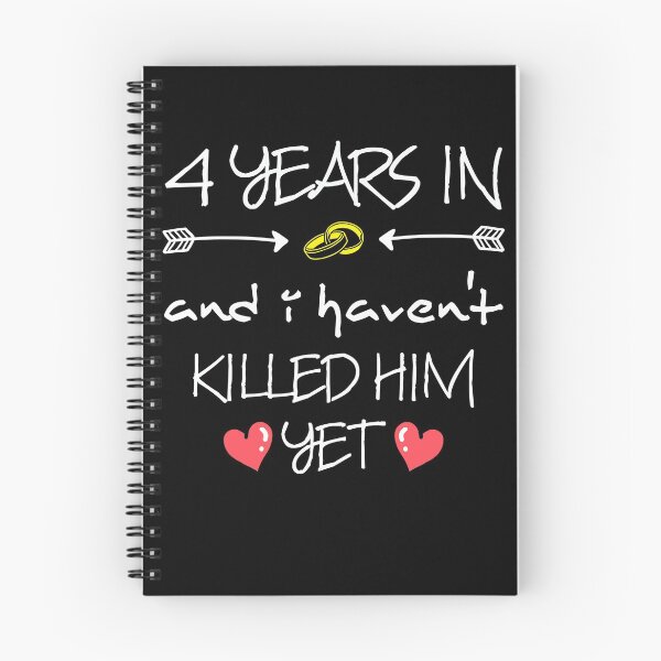 Item preview, 4th Wedding Anniversary designed and sold by 4tomic.