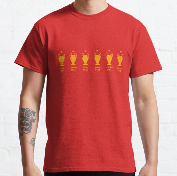 Six Times Champions of Europe Classic T-Shirt
