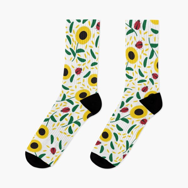 Item preview, Sunflowers and Ladybugs Pattern designed and sold by sigdesign.