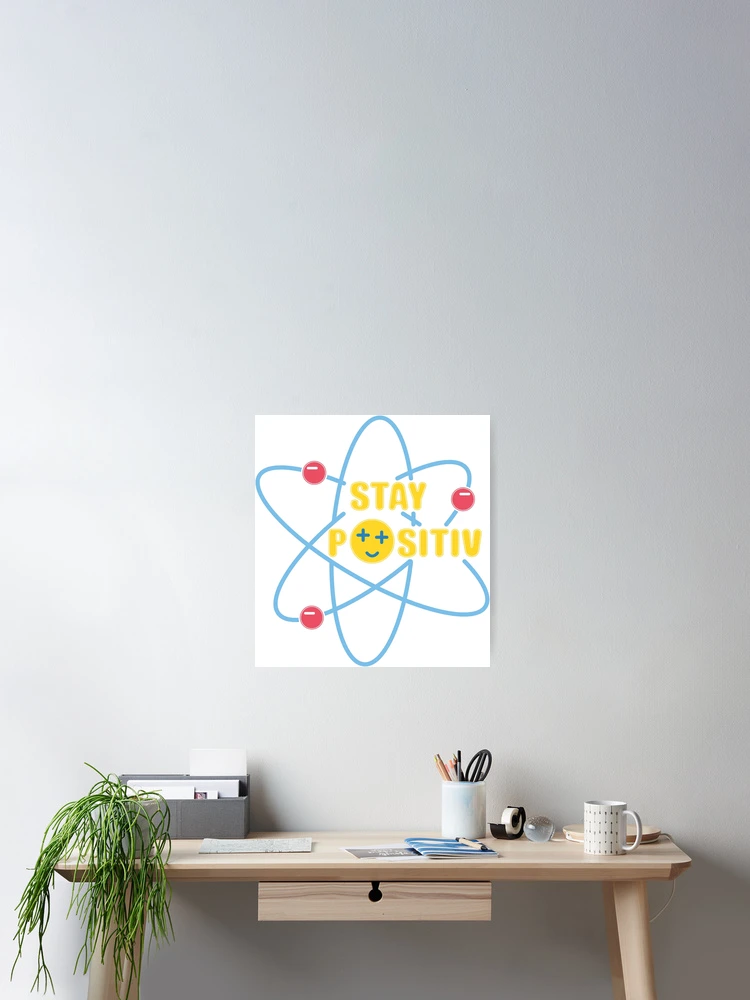 Thumbnail 2 of 3, Poster, Stay Positive designed and sold by hitpointer.