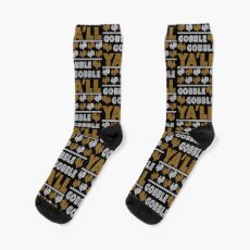 Gobble Gobble Ya'll - Funny Thanksgiving Turkey Socks