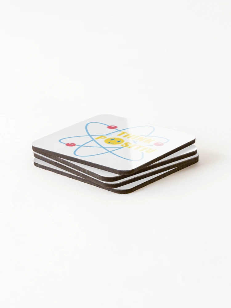Thumbnail 4 of 5, Coasters (Set of 4), Think Positive designed and sold by hitpointer.