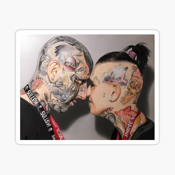 Ink Life Pegatina