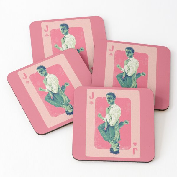 Artikelvorschau, Fight Club Jack of Clubs Spielkarte - Edward Norton und Brad Pitt entworfen und verkauft von L. Layne.