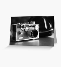 'The Brick' ...black and white Greeting Card