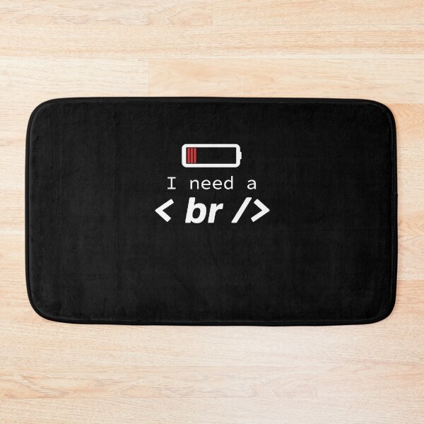 Item preview, I need a break - Funny Programming Jokes - Dark Color designed and sold by Programming Jokes.