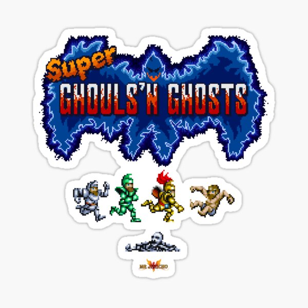 Super Ghouls'n Ghosts Title 超 魔界 村 Jap