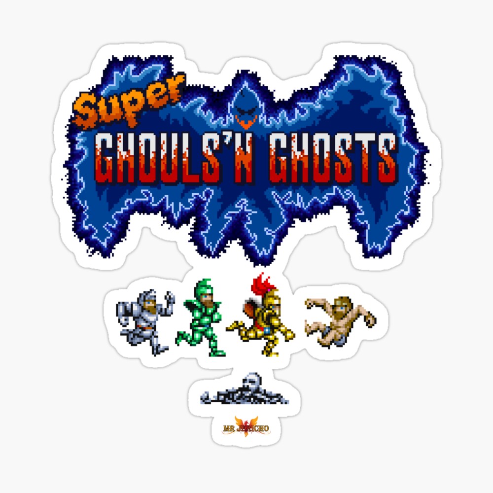 Super Ghouls'n Ghosts Title 超 魔界 村 US