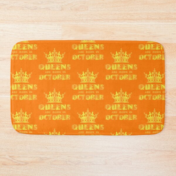 Item preview, Queens Are Born In October Women Birthday Design designed and sold by WG-Factory.