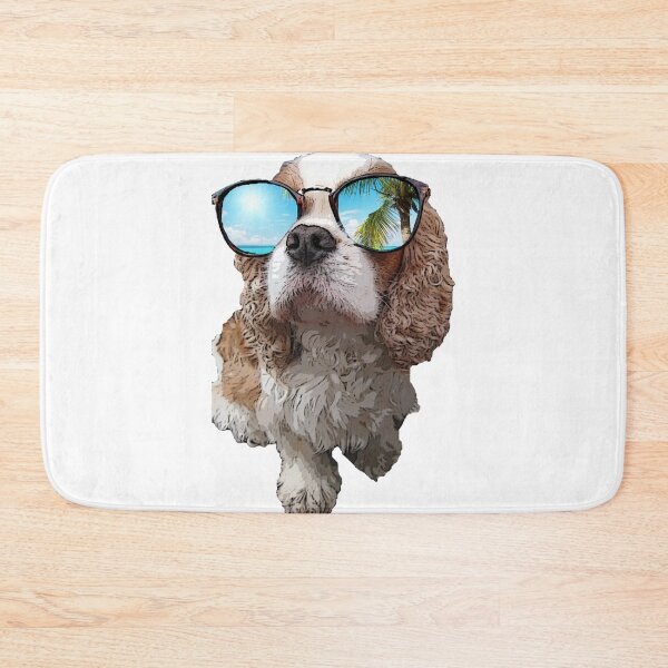 Item preview, Cavalier Dog With Sunglasses designed and sold by printingmotion.