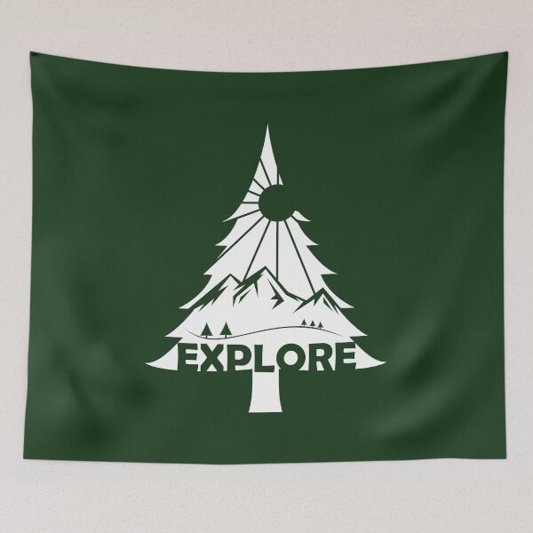 Item preview, Explore Tree White designed and sold by 3parkys.