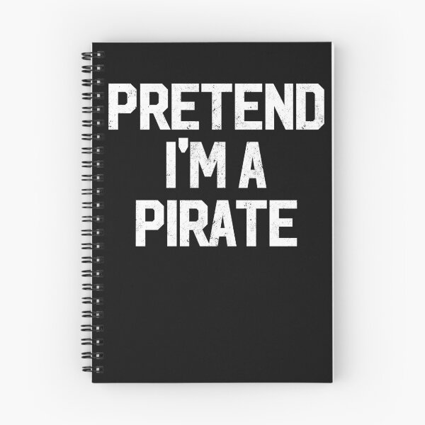 Item preview, Easy Pretend I'm Pirate Costume Gift Halloween Jolly Roger  designed and sold by Nikolaienko Artem.