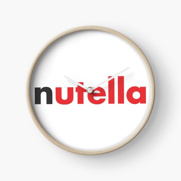 Nutella Clocks Redbubble