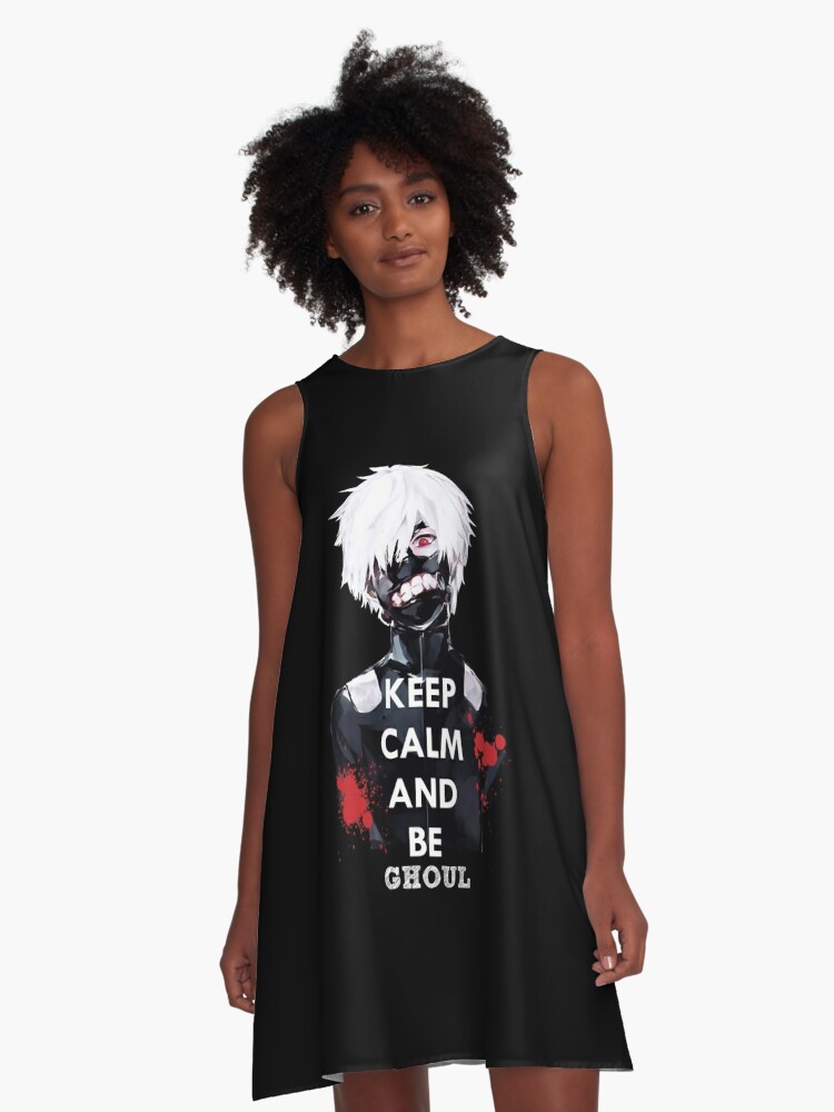 Tokyo Ghoul 東京喰種 トーキョーグール Kaneki A Line Dress By Desnada1 Redbubble